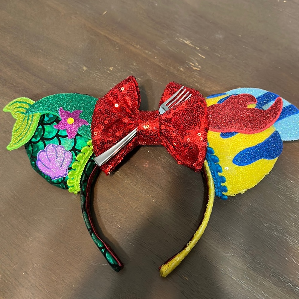 The Little Mermaid inspired Minnie Ears